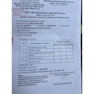 DỊCH VỤ HƯỚNG DẪN HỖ TRỢ THỦ TỤC XIN CẤP ĐỔI GIẤY PHÉP LÁI XE CÁC HẠNG (A1,A2...)